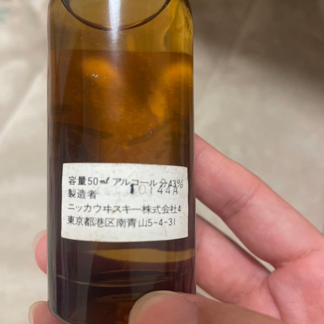 ウイスキーミニボトル　余市12年