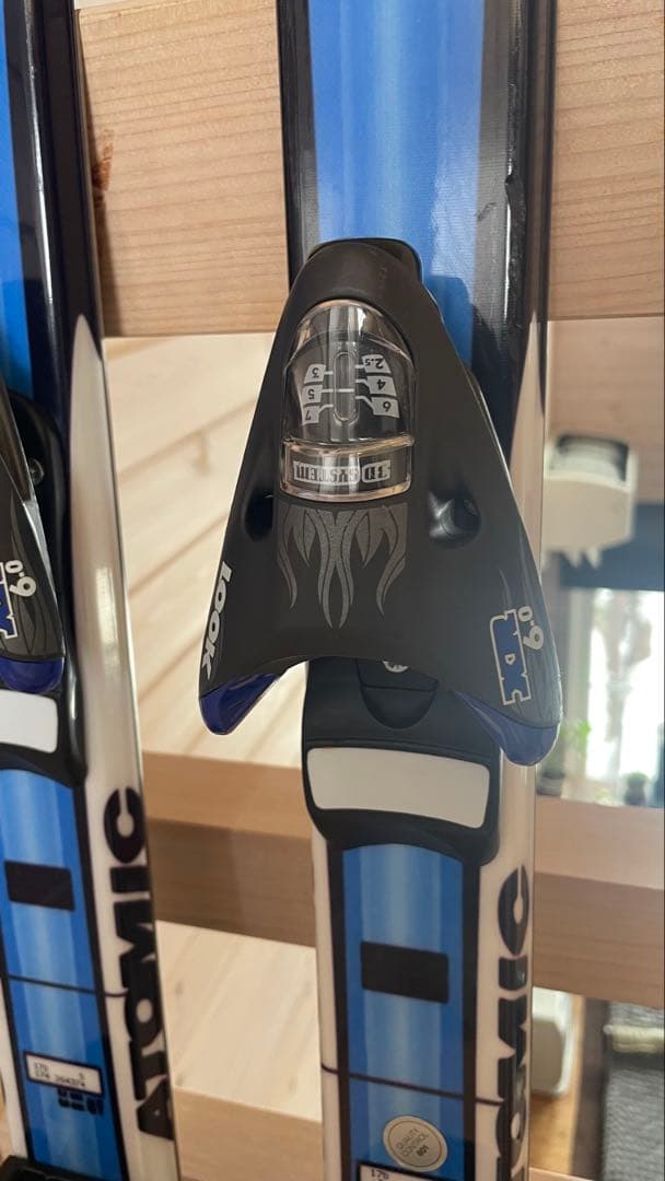 カービングスキー板大人男性170cmセットジュニア ATOMICアトミック美品