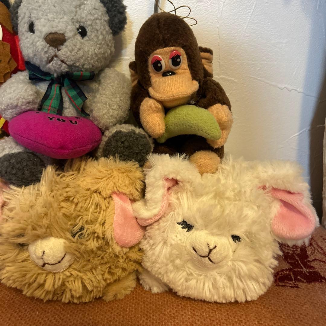 レトロ　どこでもいっしょ　トロ　だらだらぬいぐるみ　カピバラさん　うさぎ　当時物