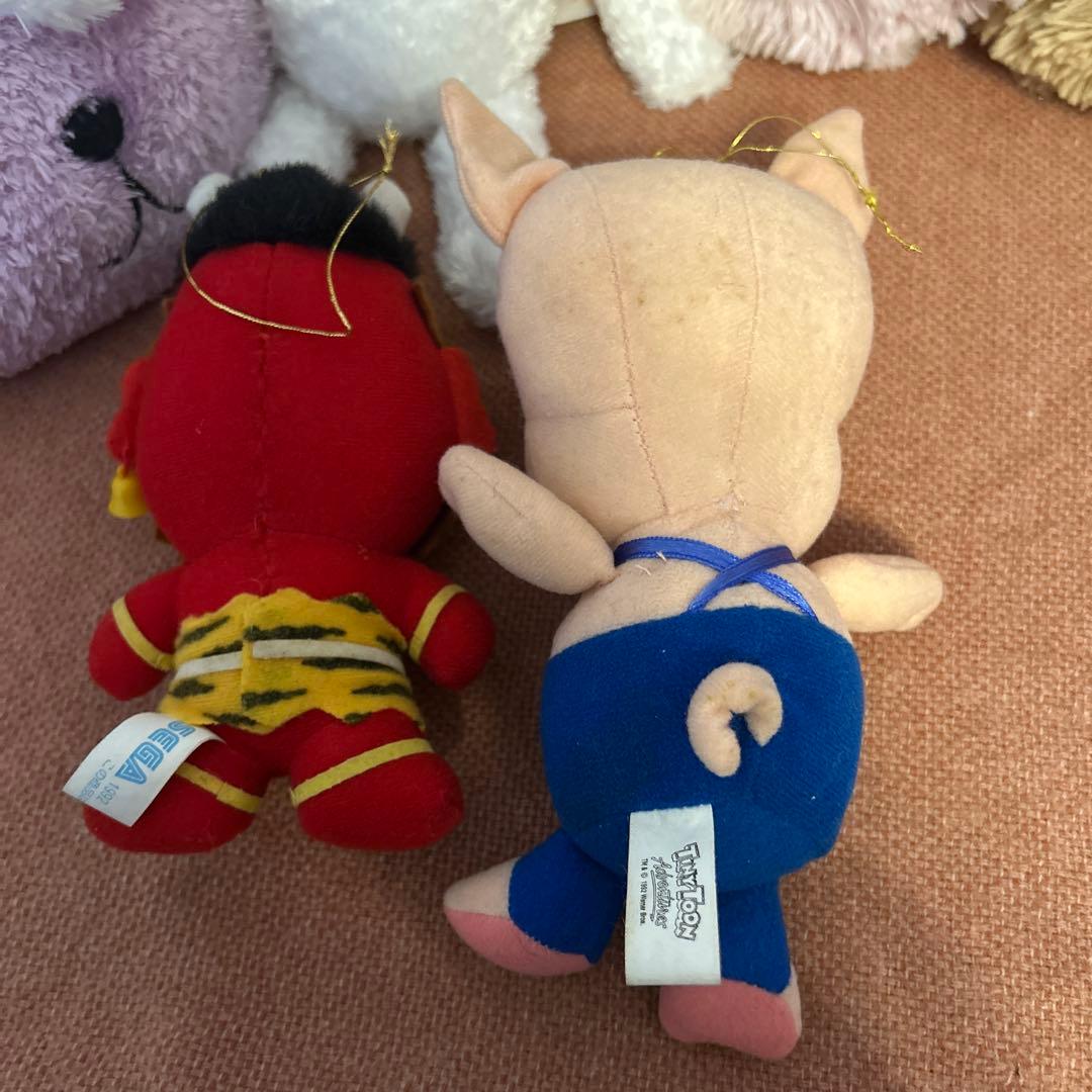 レトロ　どこでもいっしょ　トロ　だらだらぬいぐるみ　カピバラさん　うさぎ　当時物