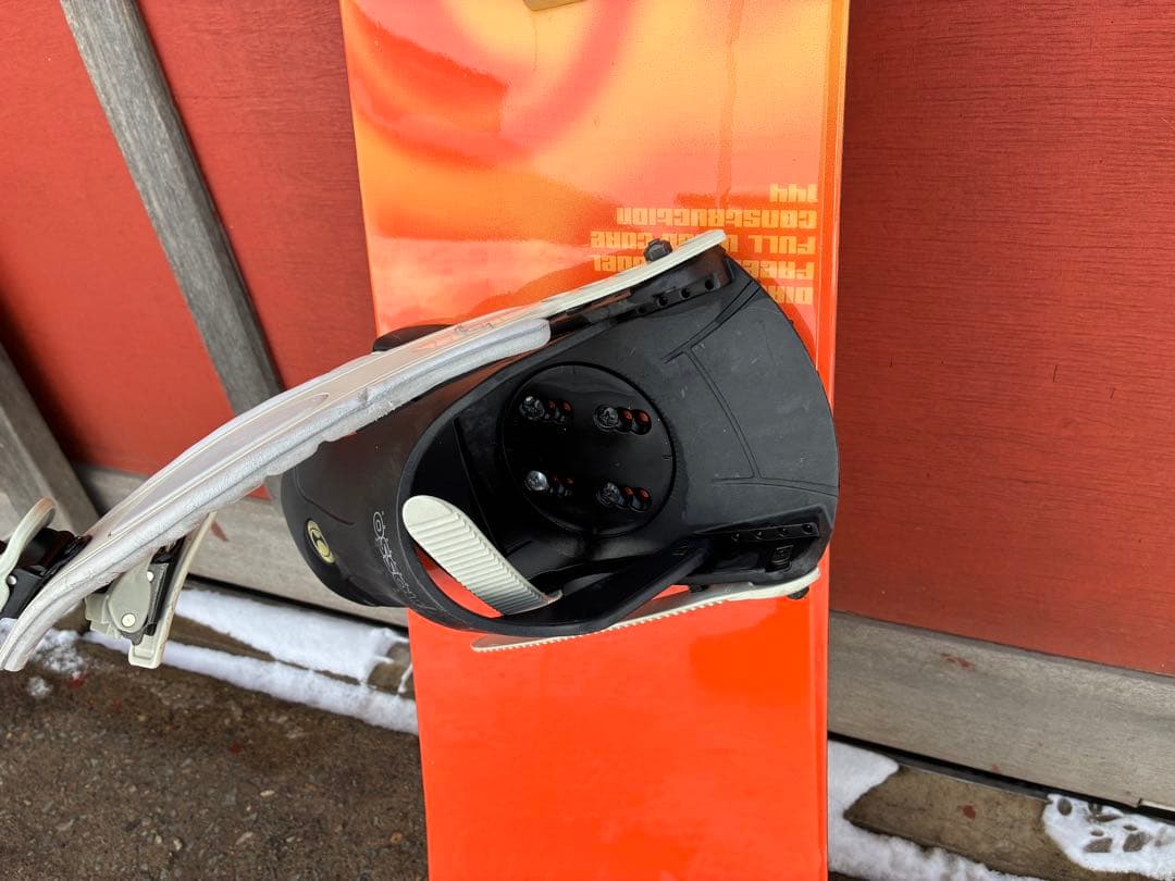 145cm massso スノーボード オレンジ