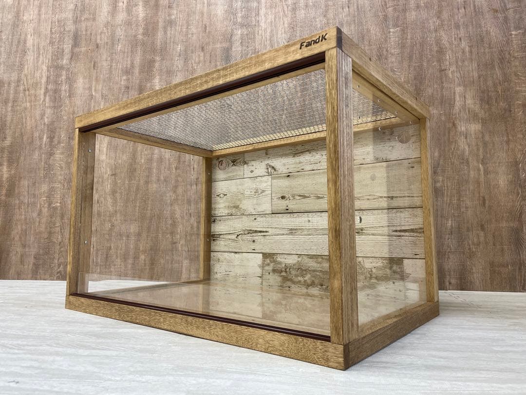 ＦandＫ爬虫類木製ケージ　ハリネズミ仕様　700×450×450