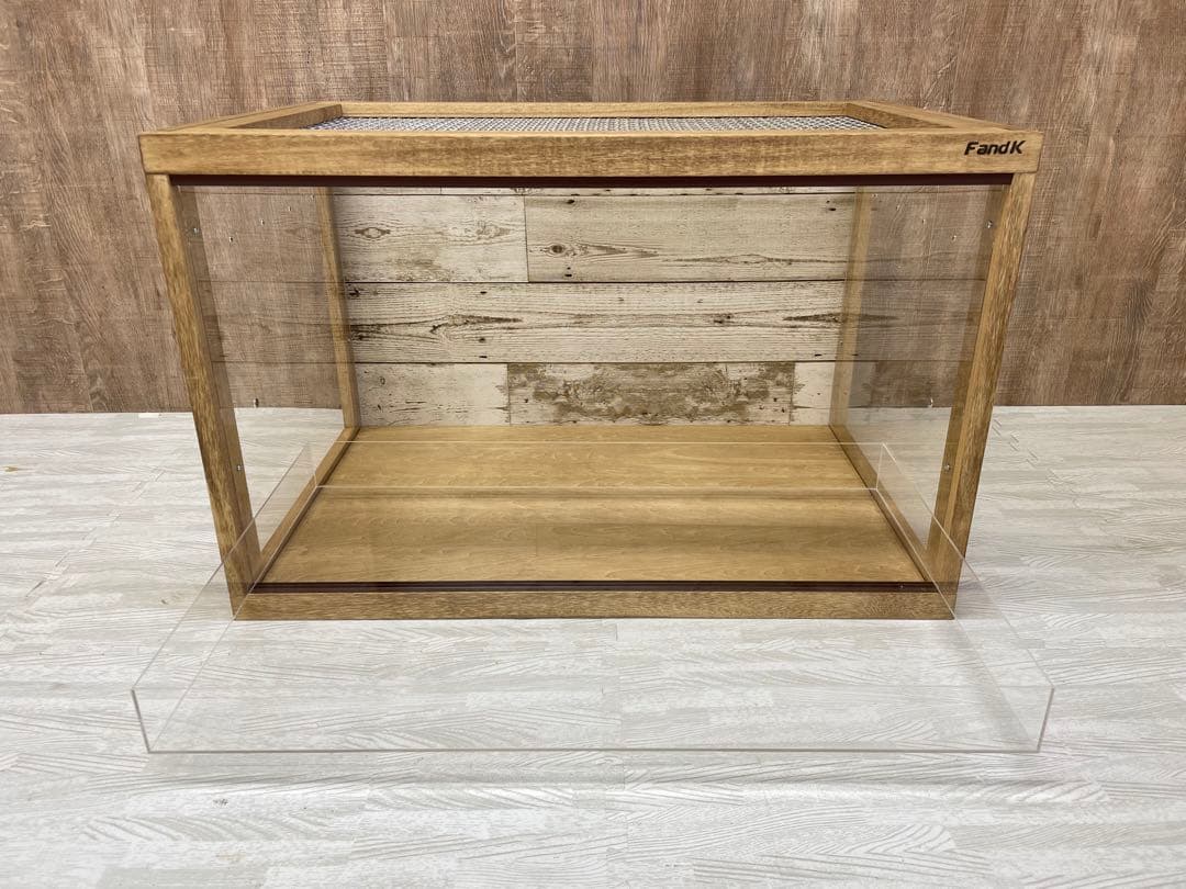 ＦandＫ爬虫類木製ケージ　ハリネズミ仕様　700×450×450