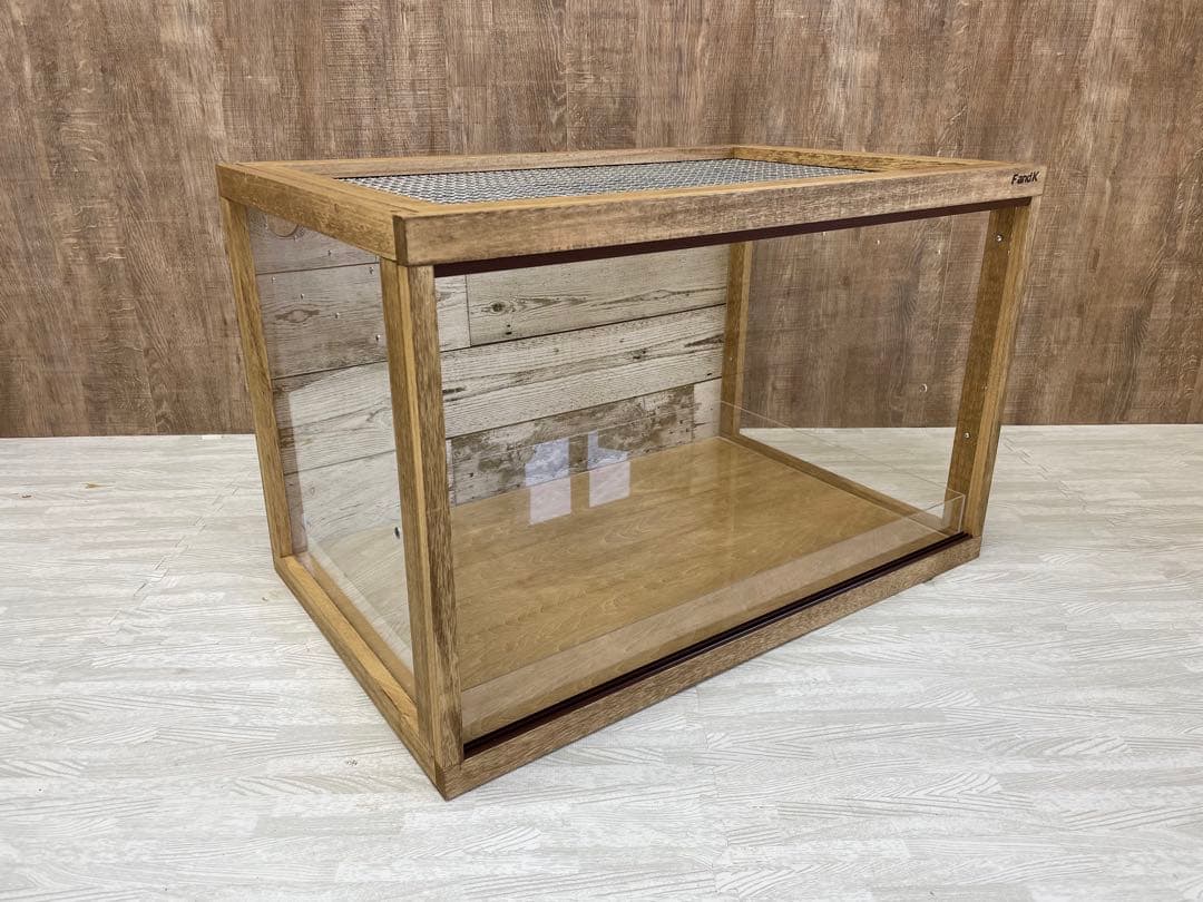 ＦandＫ爬虫類木製ケージ　ハリネズミ仕様　700×450×450