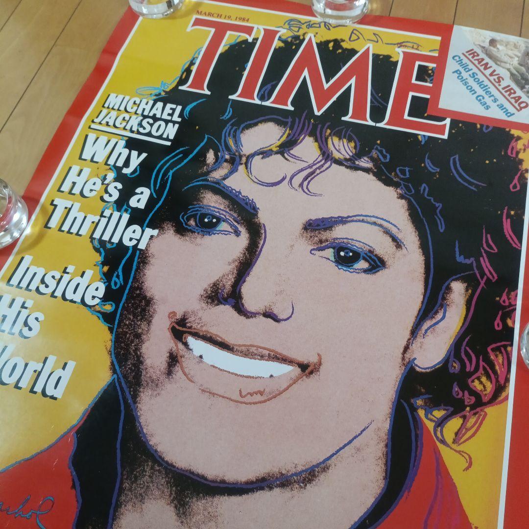 MICHAEL JACKSON 1984 TIME ポスター プロモーション用