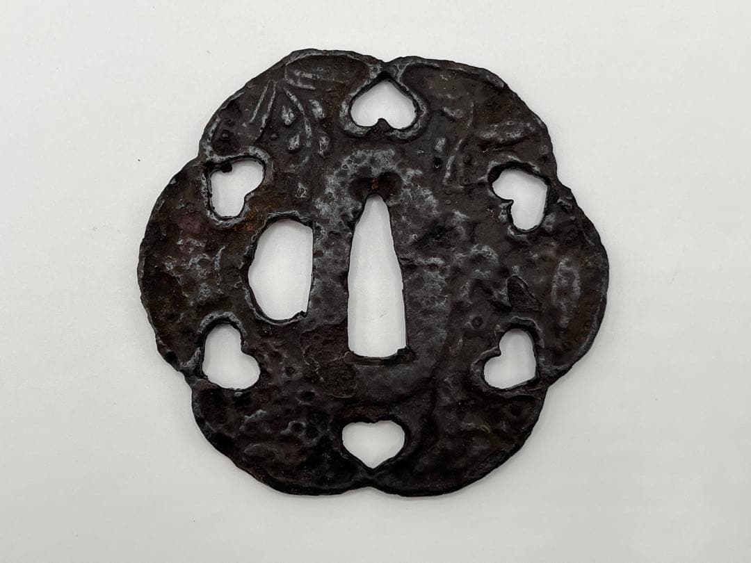 骨董　刀装具　鍔(つば) ④