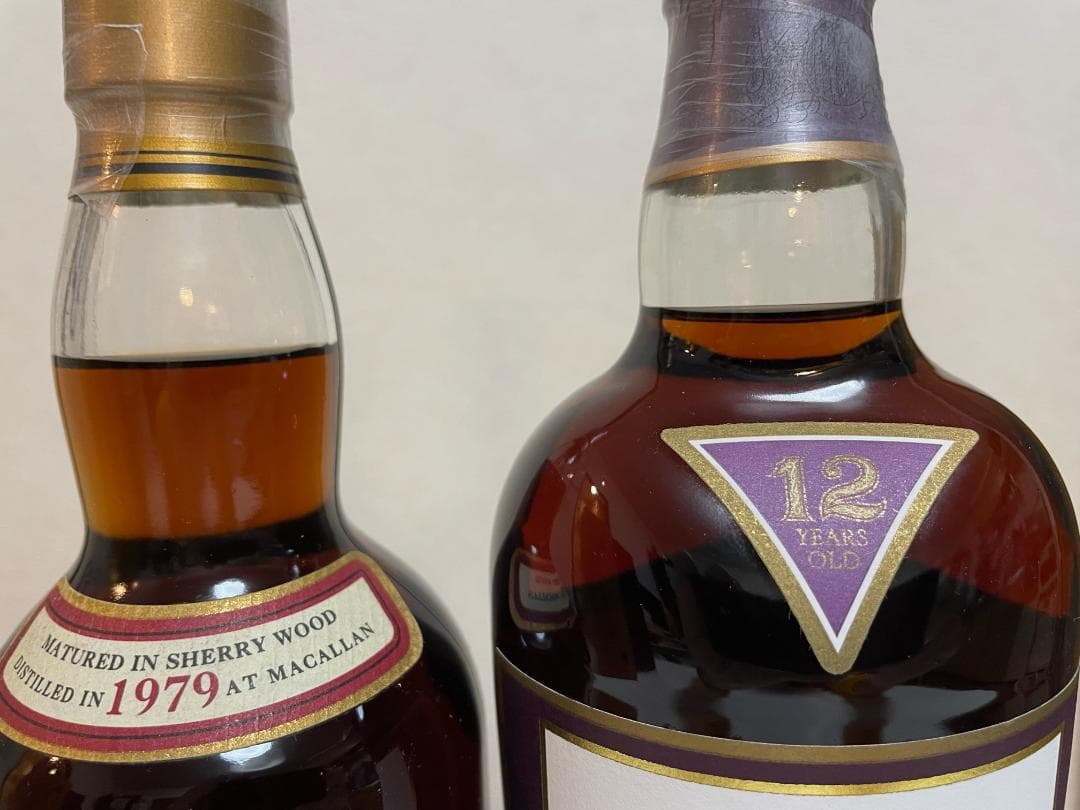 【極美品】ザ・マッカラン　グランレゼルバ18年　40% & 12年　45.6%