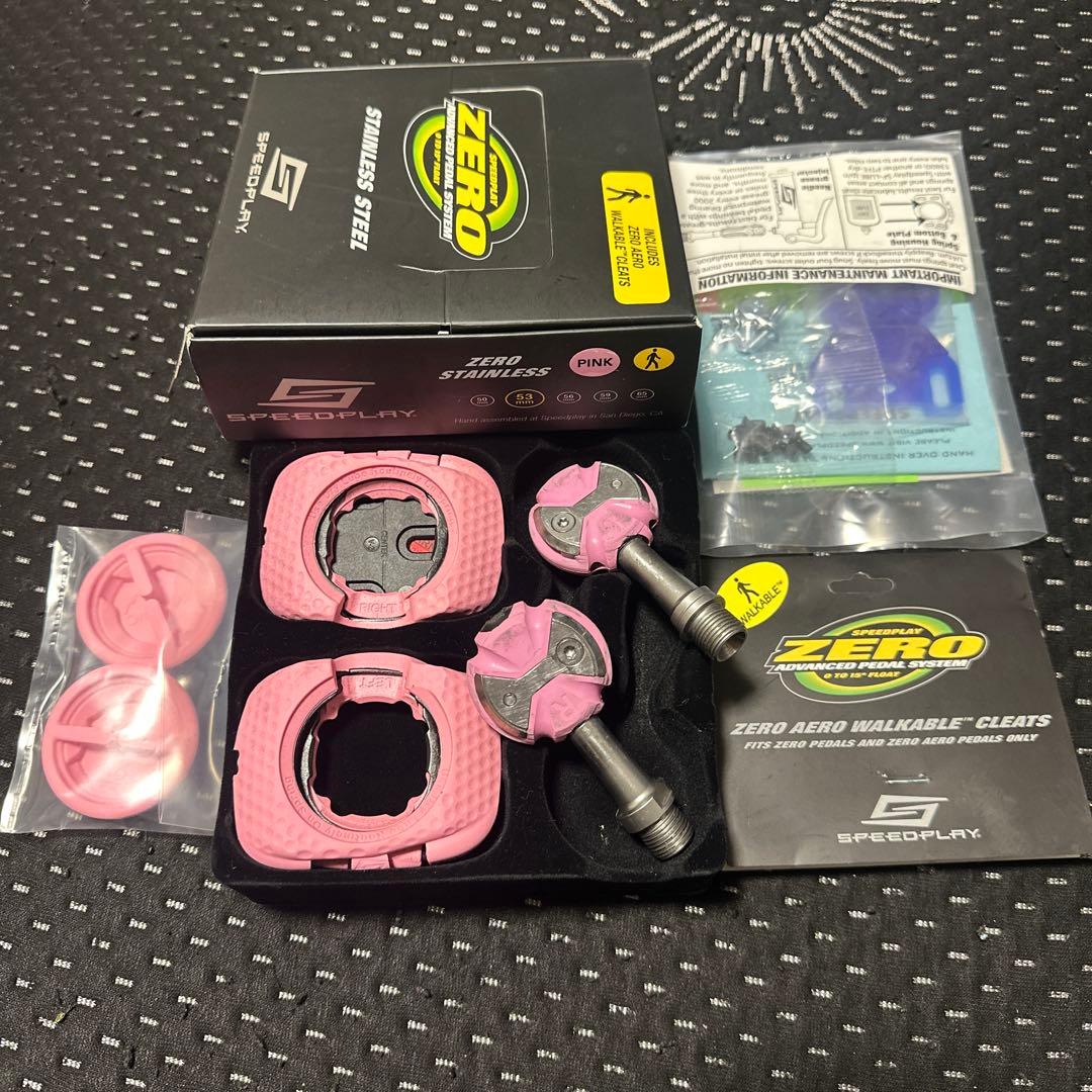 スピードプレイ　ステンレス　SPEEDPLAY ZERO ピンク