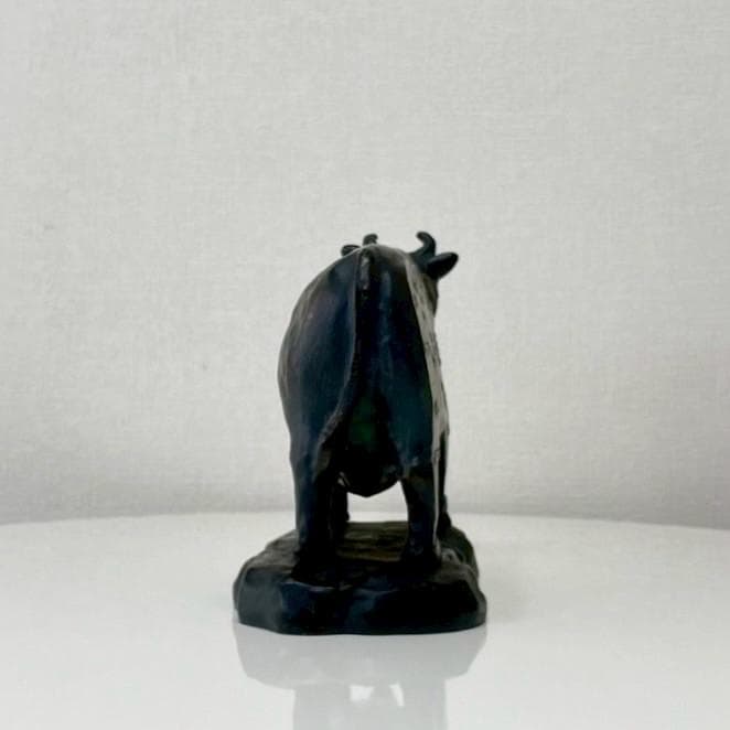 ヴィンテージ 牛 部位 鉄製 オブジェ アイアン 置物 ビンテージ