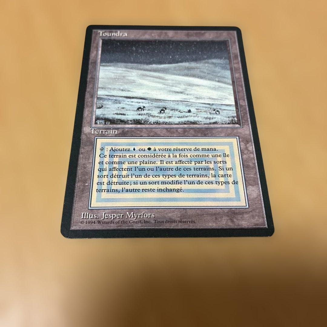 MTG Tundra 3EDBB フランス語