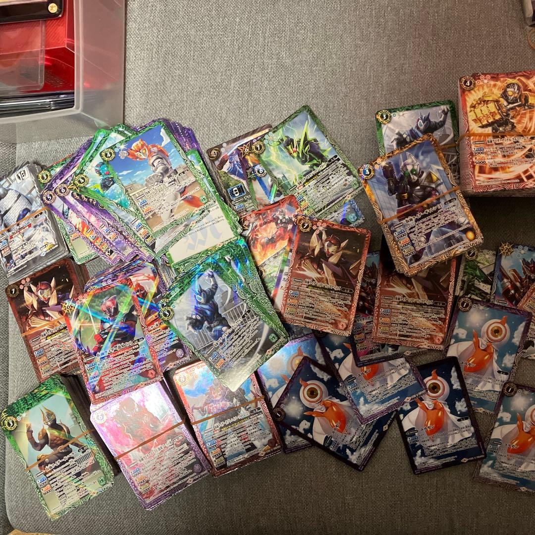 引退品　バトスピ 仮面ライダー龍騎デッキ＋カード大量