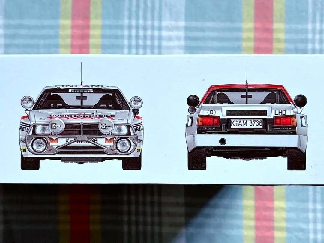 アオシマ/BEEMAX 1/24 TA64 セリカ 1985 サファリラリー優勝