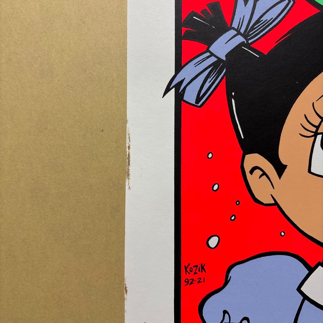 KOZIK JESUS LIZARD シルクスクリーンポスター