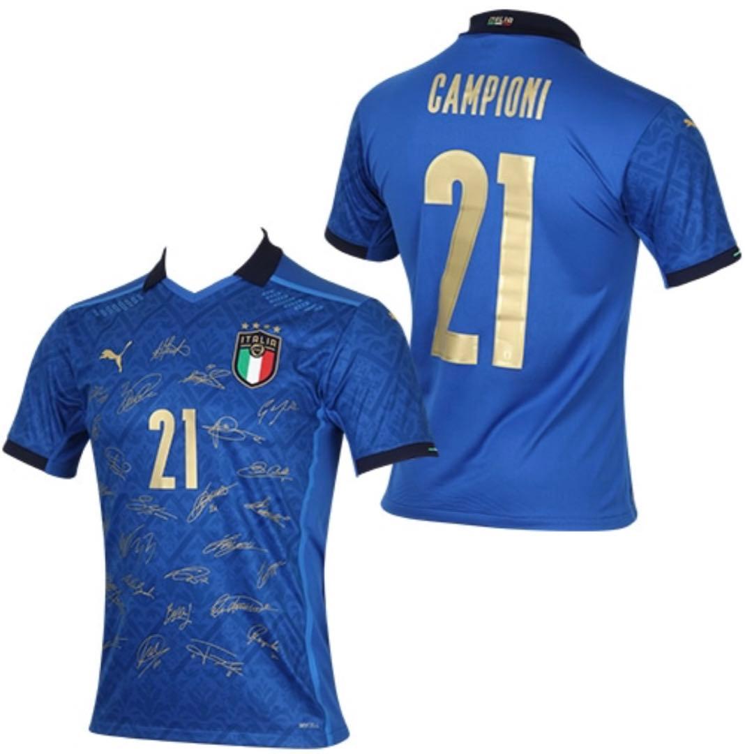 2021 イタリア代表 オーセンティック 優勝記念ユニフォーム