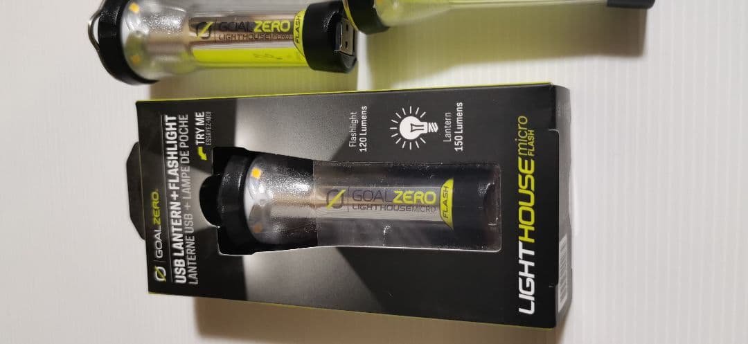 GOALZERO Flashlight 新品と美品など9つ
