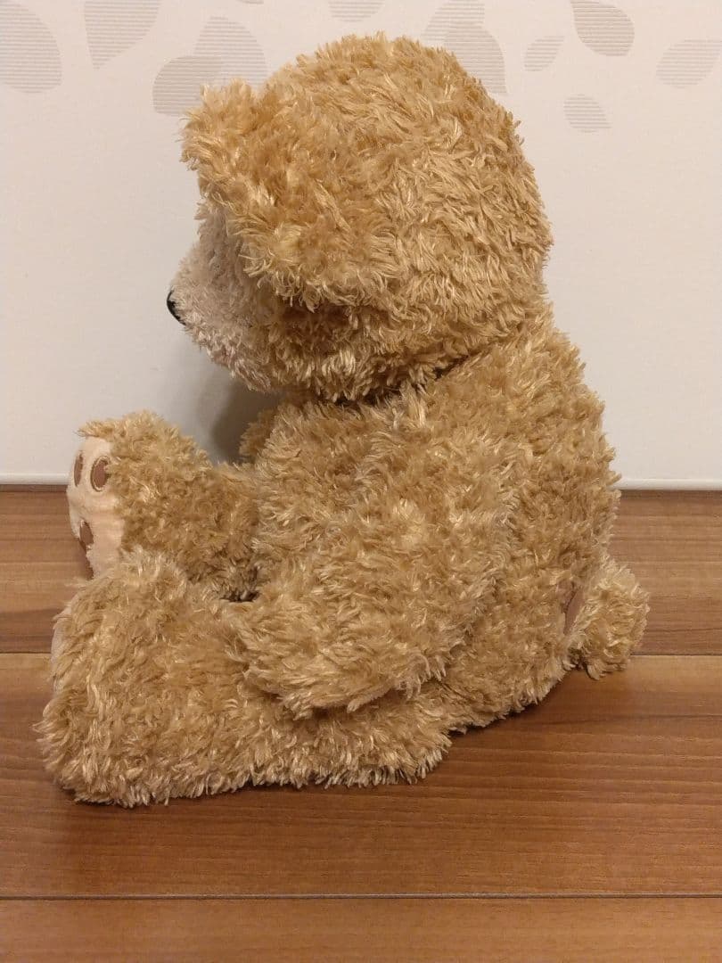 【美品、超レア】初期ダッフィーぬいぐるみ2004～2005購入　ビーズ入り白タグ