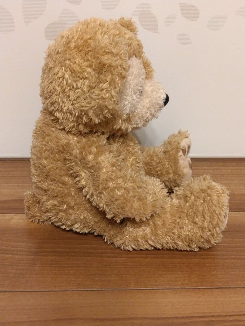 【美品、超レア】初期ダッフィーぬいぐるみ2004～2005購入　ビーズ入り白タグ