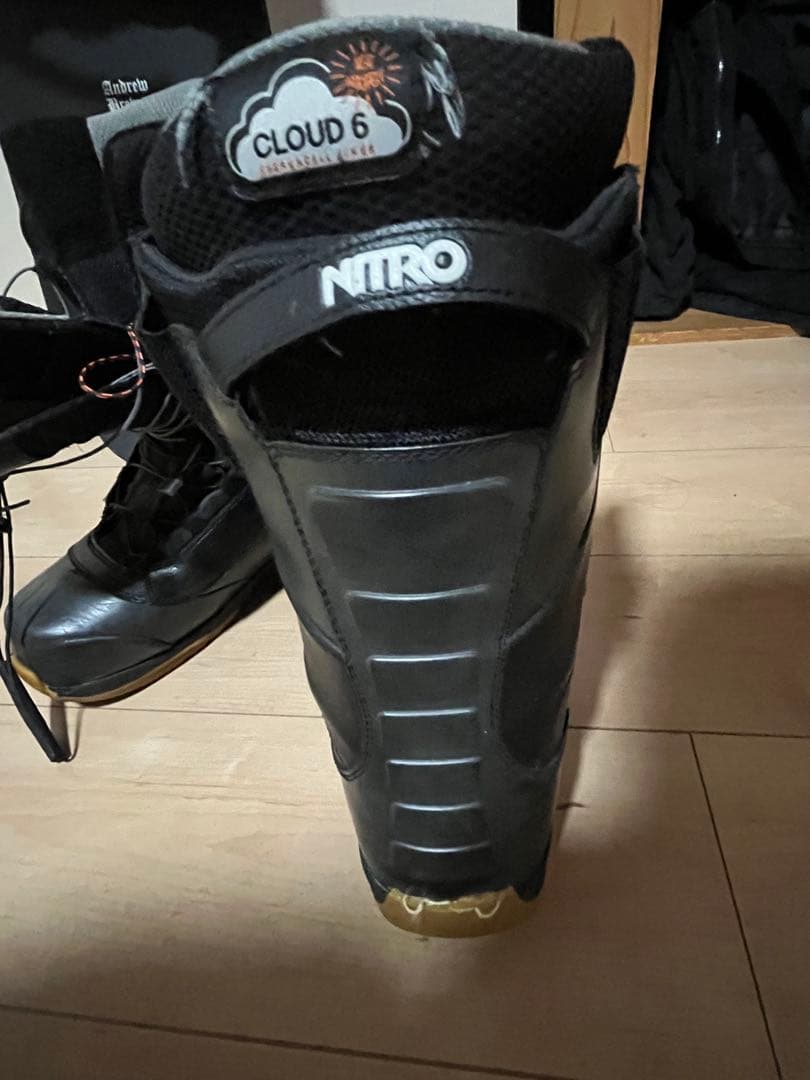 NITRO CLOUD 6 スノーボードブーツ ブラック 28cm