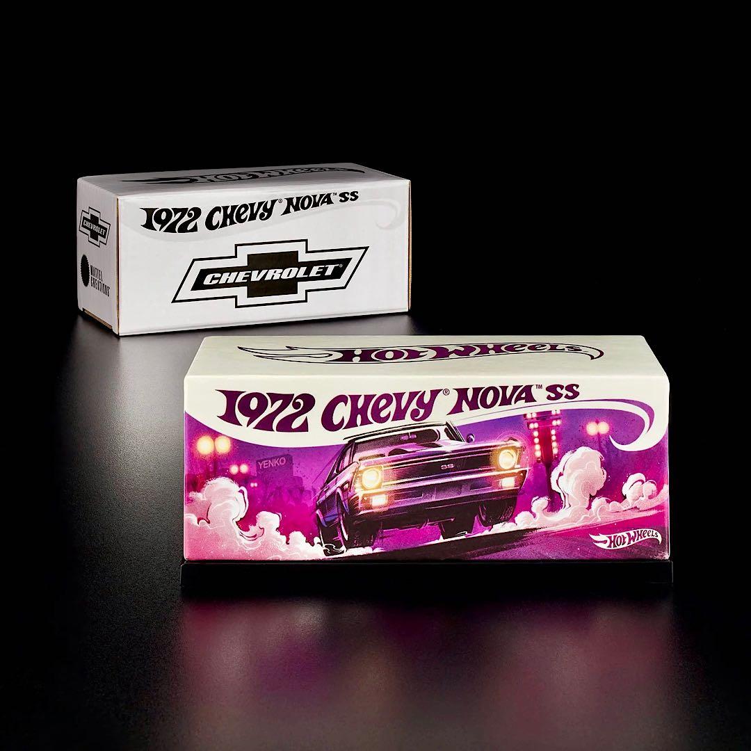 ホットウィール【RLC】1972 Chevy Nova SS シボレー ノヴァ