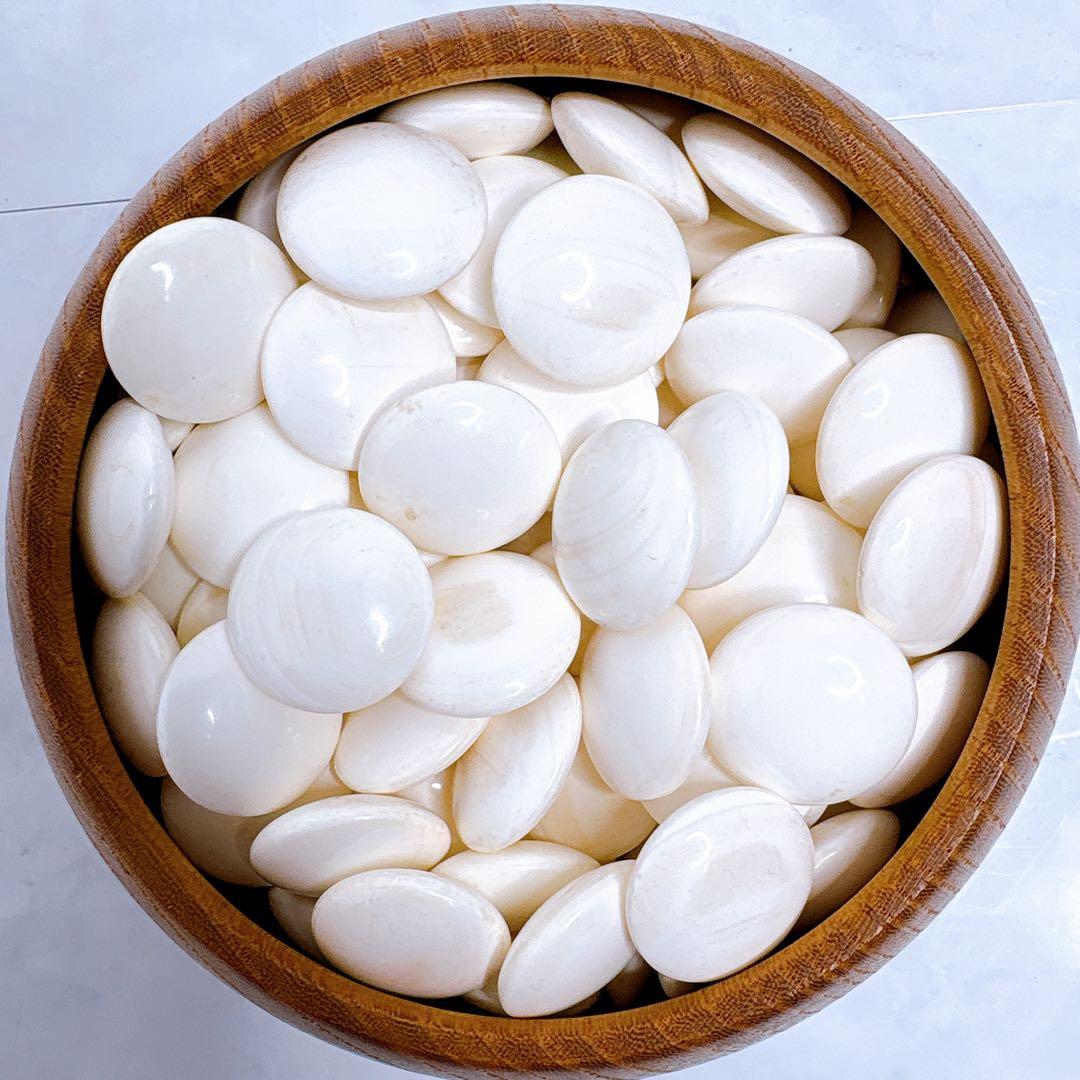 碁石　囲碁 碁笥 蛤碁石 那智黒 32号