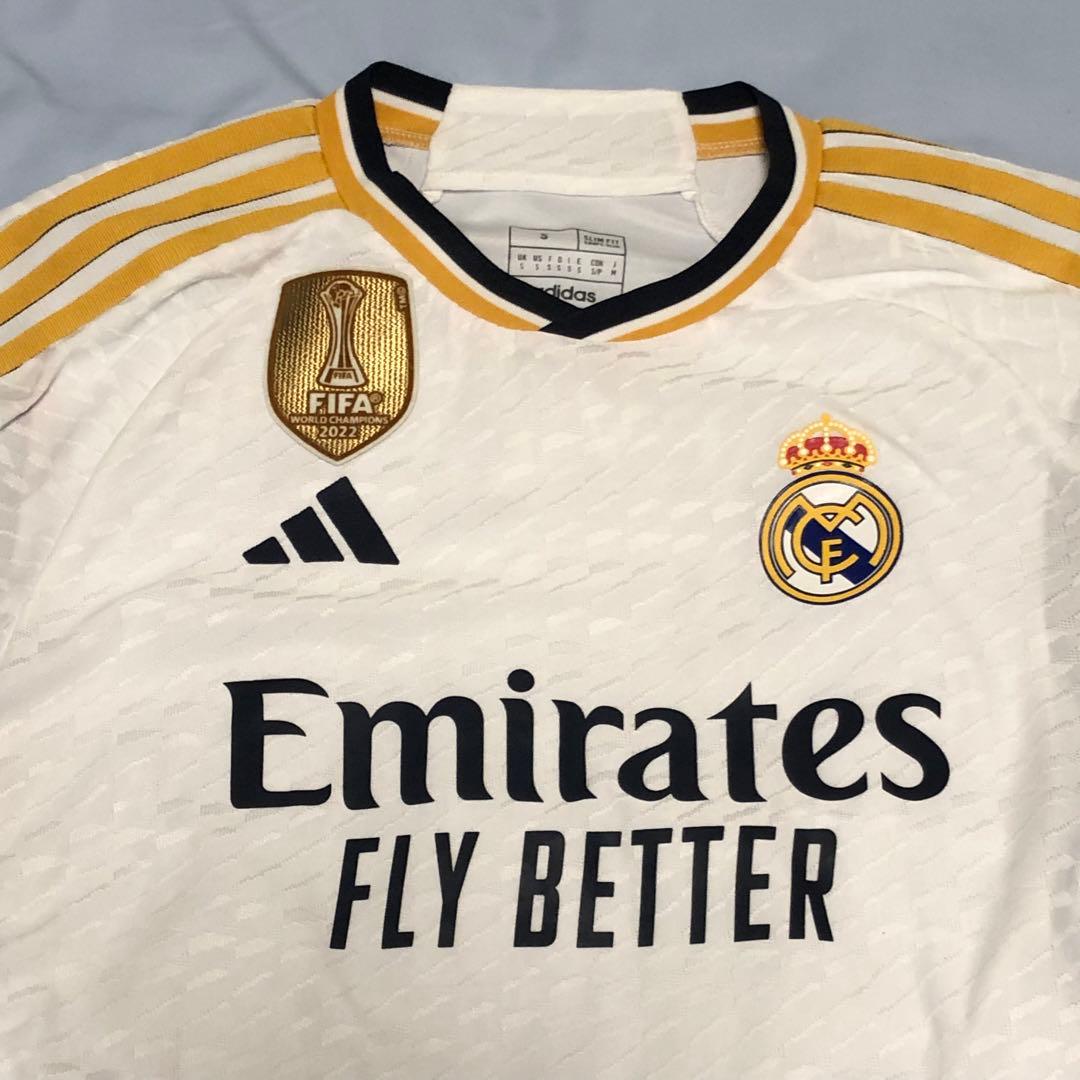 【チャンピオンズリーグ】Real Madrid オーセンティック 長袖　S