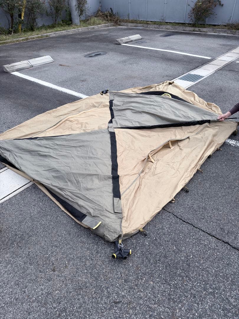 コールマン ラウンドスクリーン 2ルームハウス オリーブ×コヨーテ