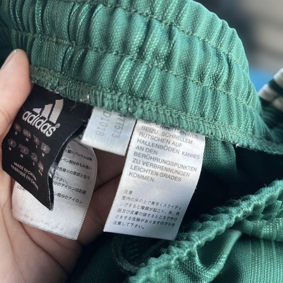 adidas あいみょん　トラックパンツ 常田大輝　グリーン 刺繍　3ライン