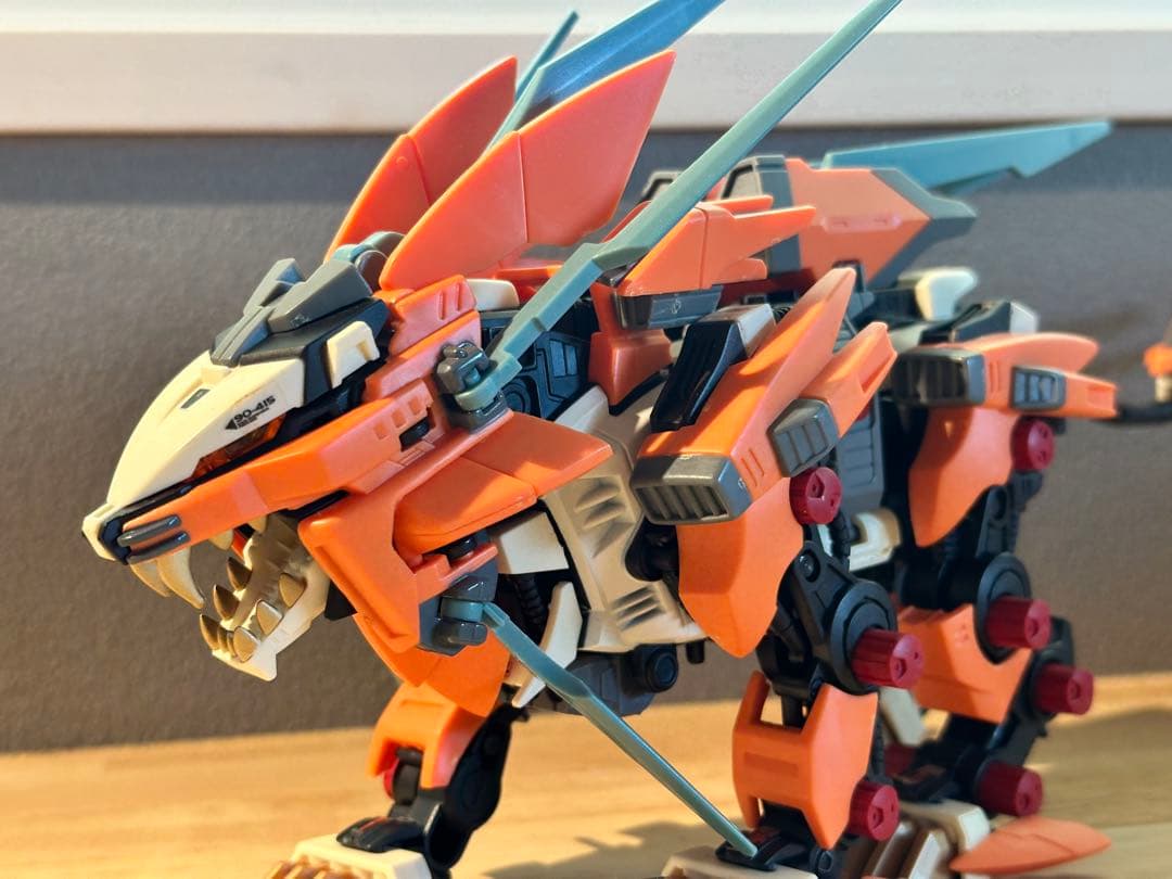 TOMY 旧ゾイド ZOIDS ライガーゼロ シュナイダー パンツァー ユニット