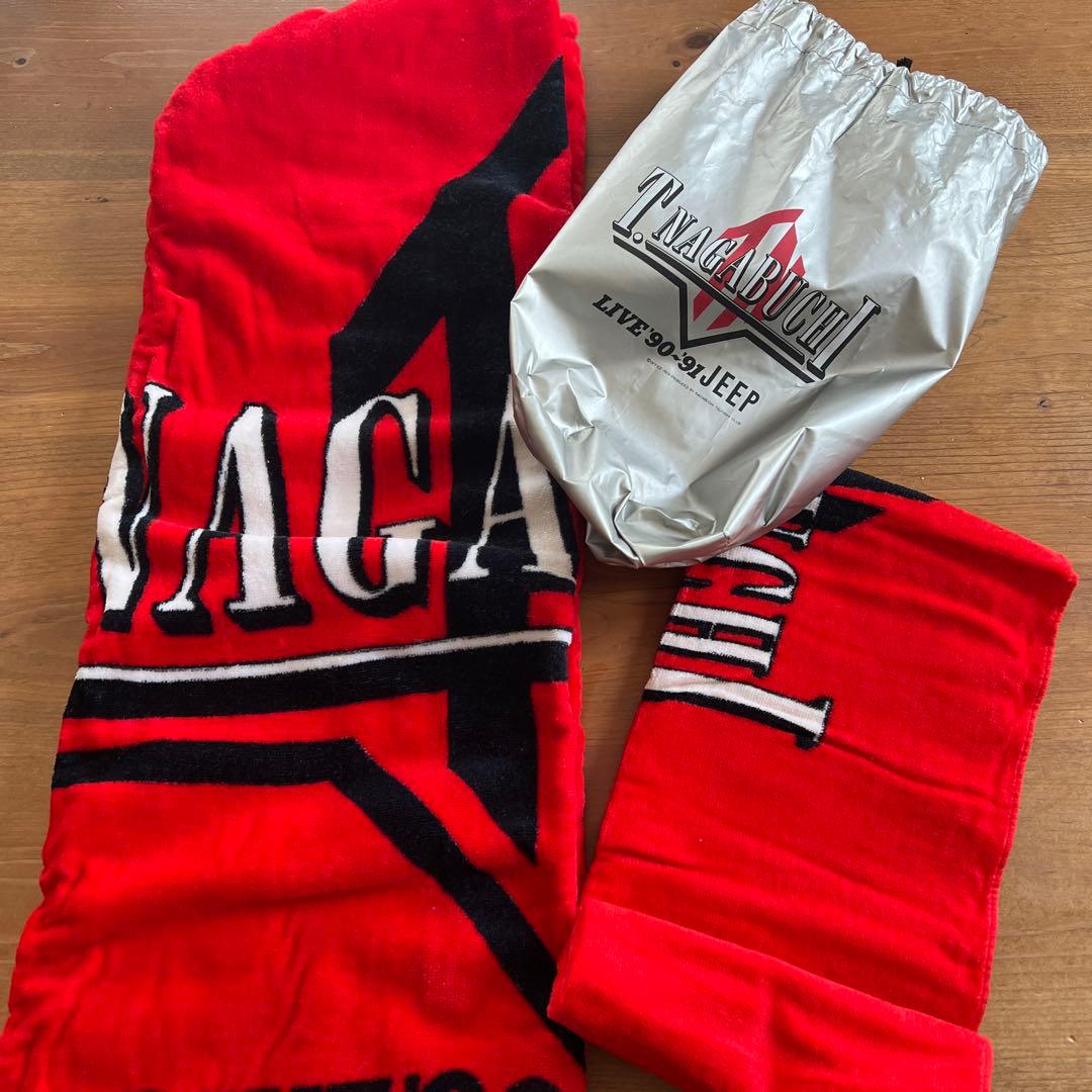 T.NAGABUCHI LIVE'90-'91 JEEP タオル