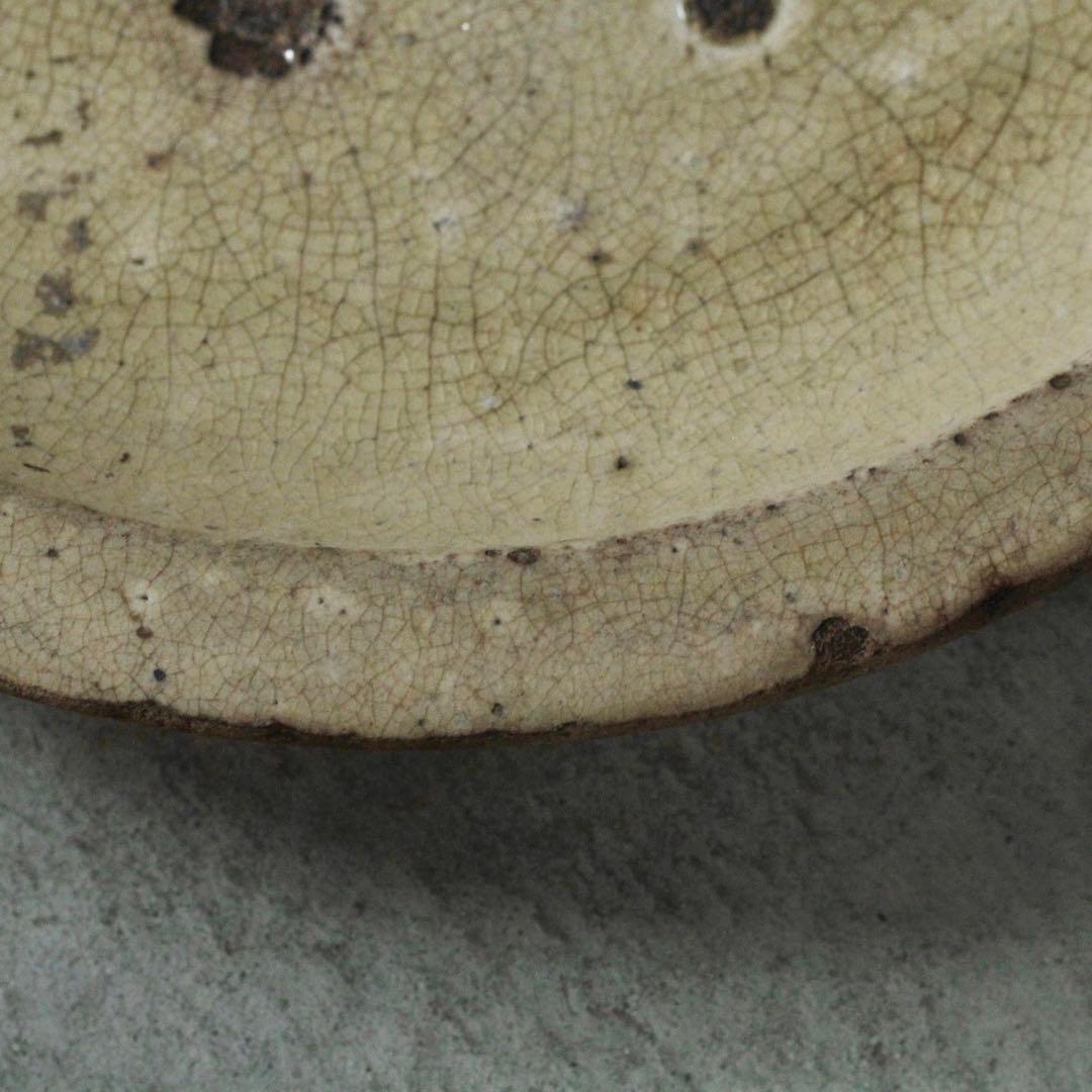 味の佳い 瀬戸 石皿 古美術 古道具 アンティーク