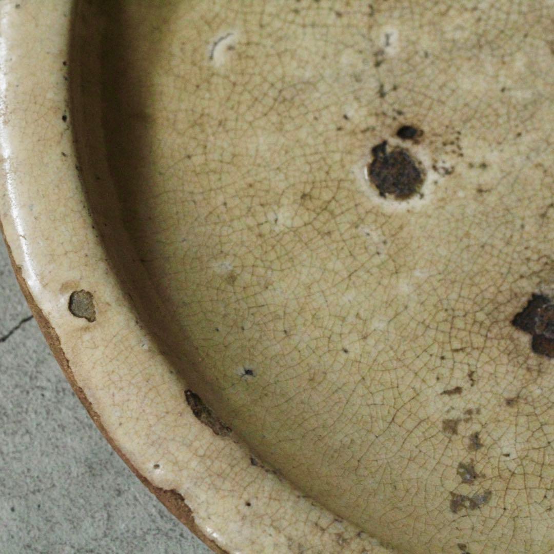 味の佳い 瀬戸 石皿 古美術 古道具 アンティーク