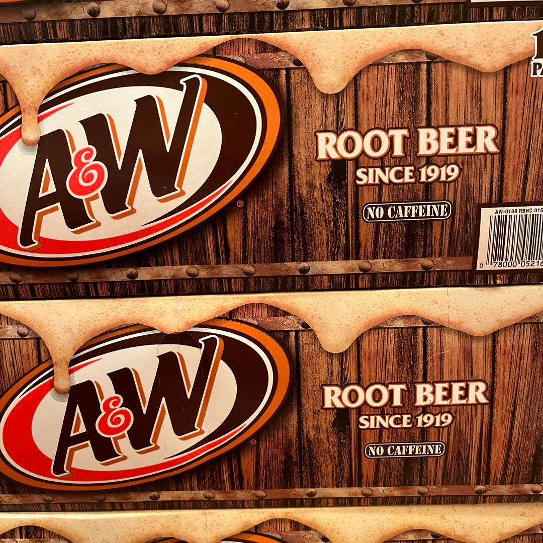 A&W ROOT BEER 12 缶✖︎４ケース　カフェインなし