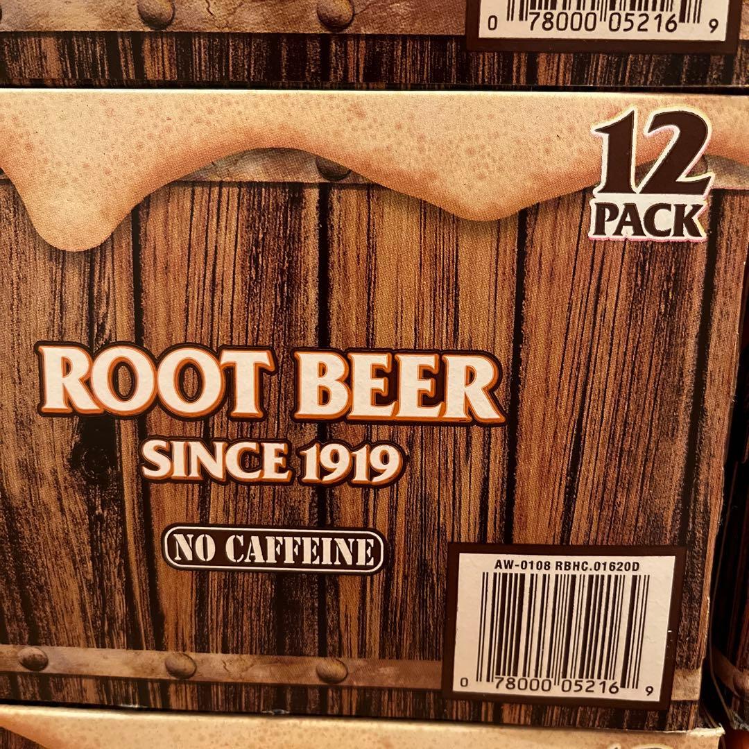 A&W ROOT BEER 12 缶✖︎４ケース　カフェインなし