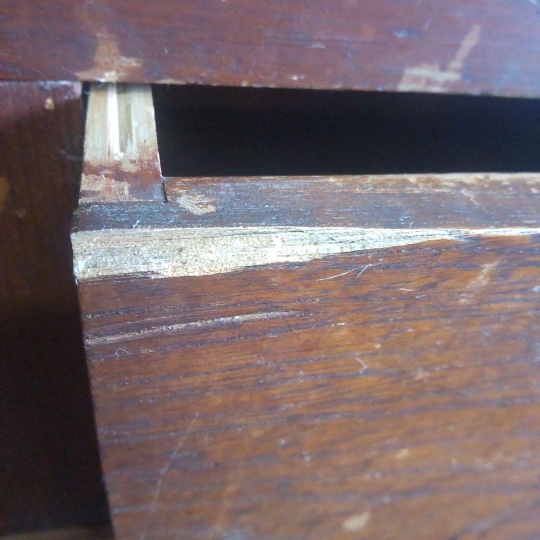 昭和レトロ ガラス戸棚｜引き出し付き食器棚｜古民家・カフェ什器に