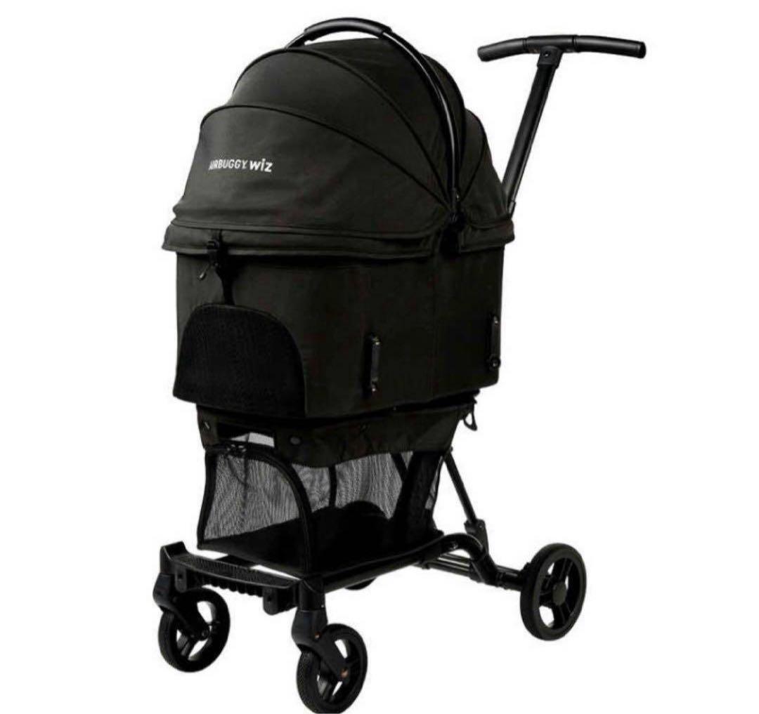 新品未使用★エアバギーAirbuggy Wiz Xペットカートブラック早勝
