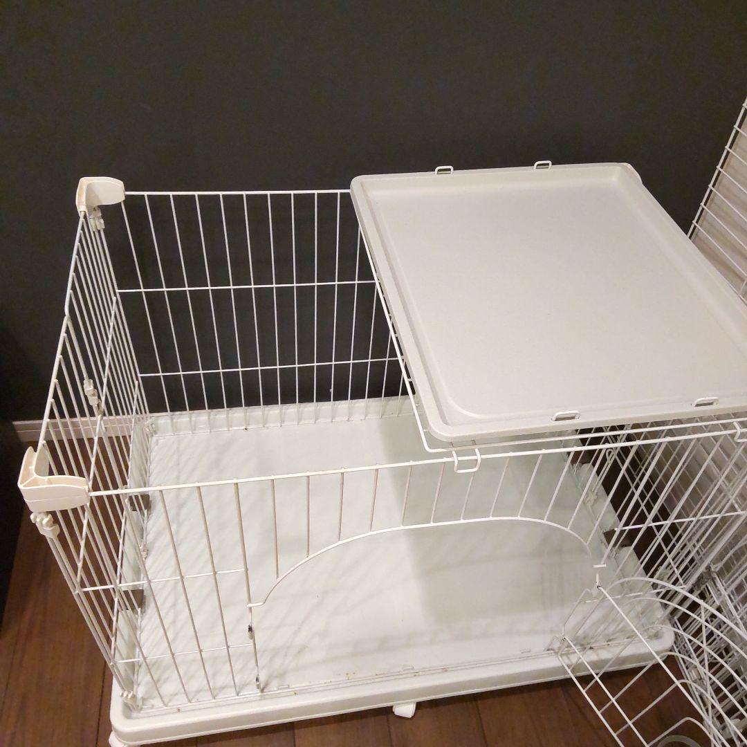 ホワイトキャットケージ 3段構造