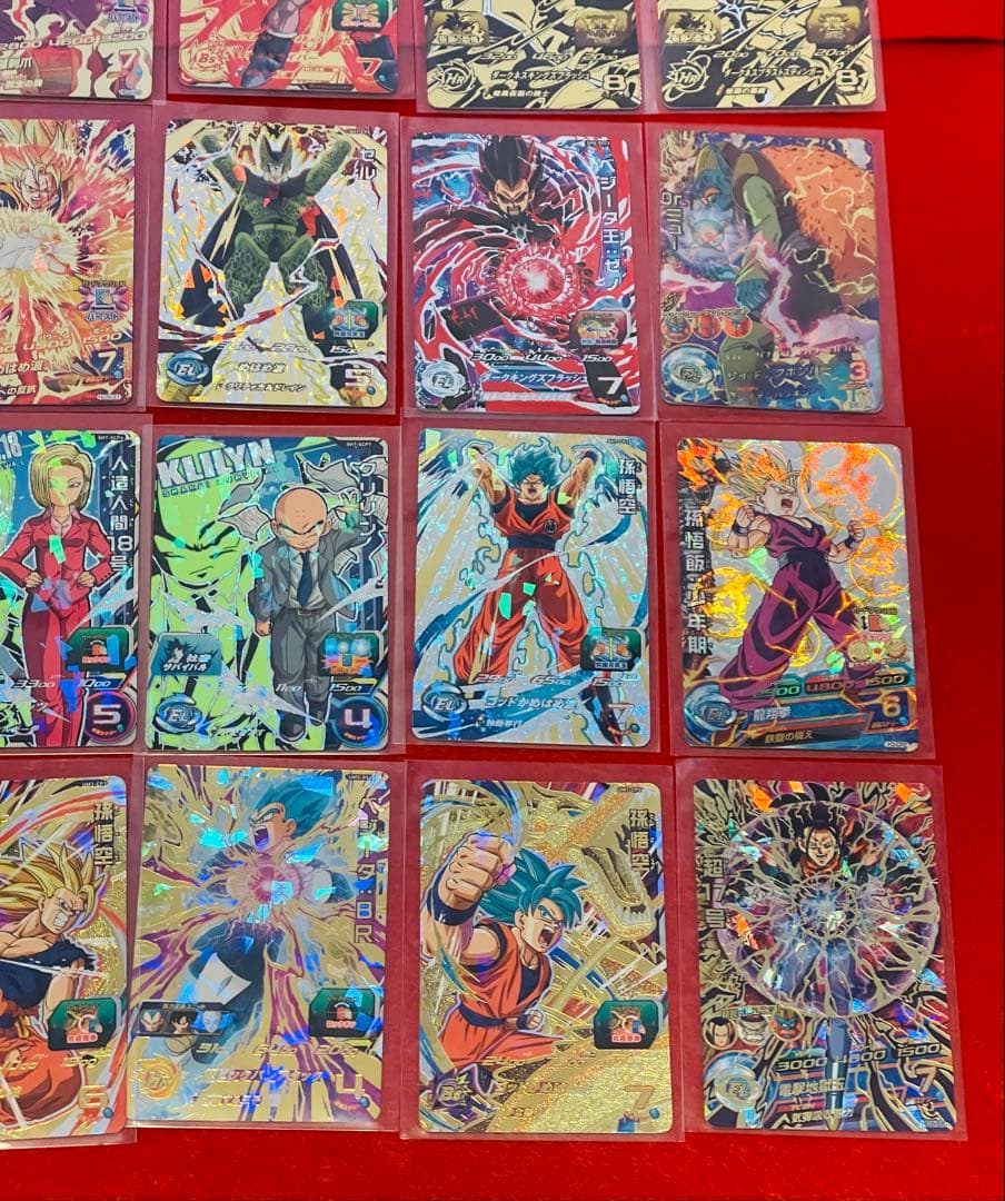 スーパードラゴンボールヒーローズ　キラ　ホロ　まとめ売り　38枚　おまけ付き