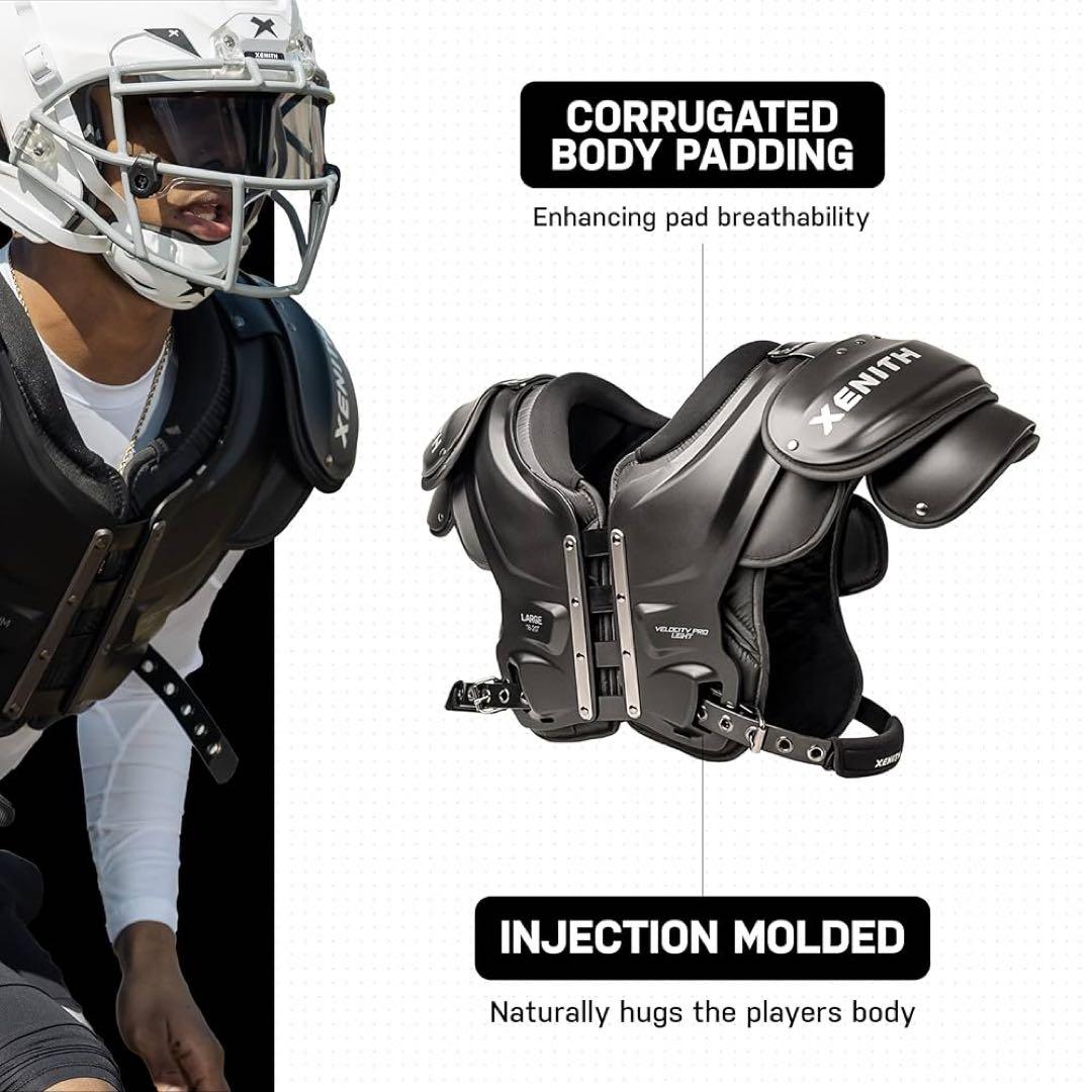 Xenith Sサイズ　VEROCITY PRO2（肩幅16-17インチ）