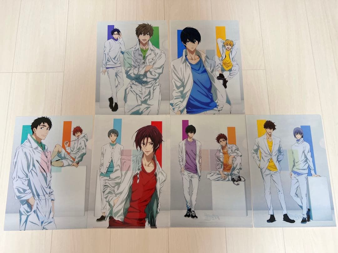 Free!クリアファイルセット
