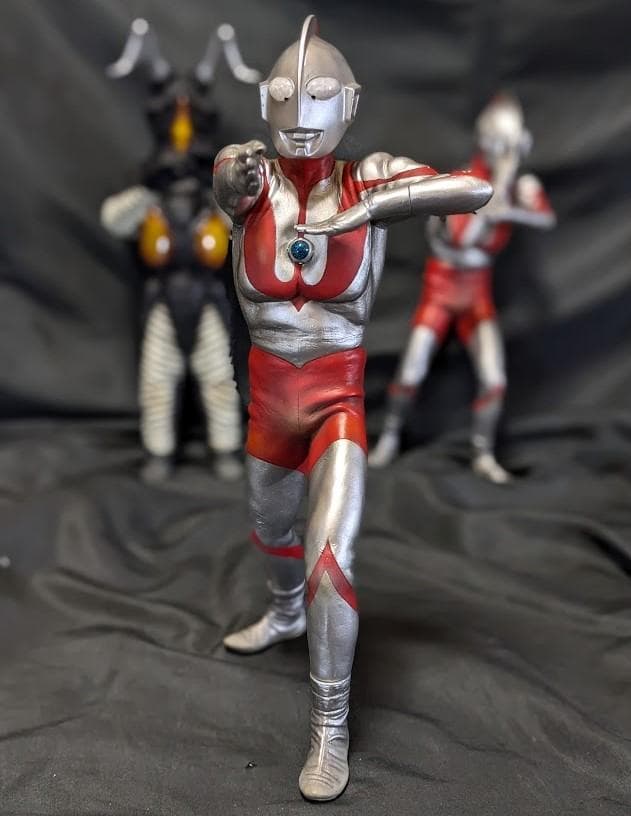 ウルトラマンｃタイプ＆ゼットン（ＣＣＰ）1/6特撮シリーズソフビ３体セット