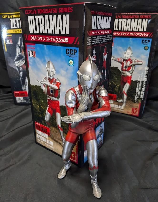 ウルトラマンｃタイプ＆ゼットン（ＣＣＰ）1/6特撮シリーズソフビ３体セット