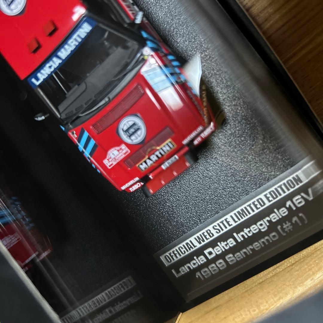 HPI 1/43 ランチアデルタHF インテグラーレ16V サンレモ1989#1