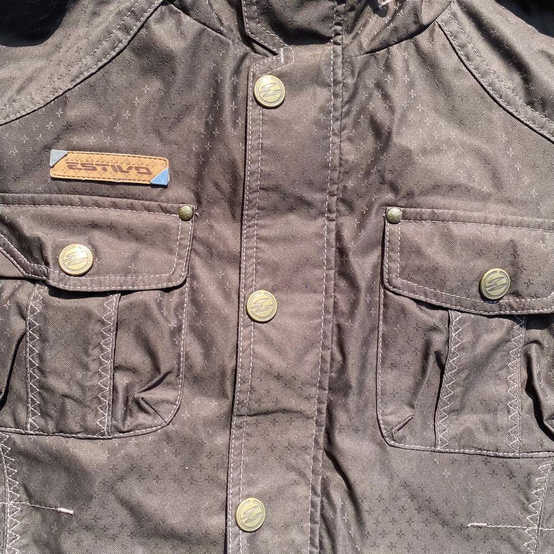 【値下交渉可】【超美品】ESTIVOスキー　スノボ　ウェア　つなぎ　ブラウン