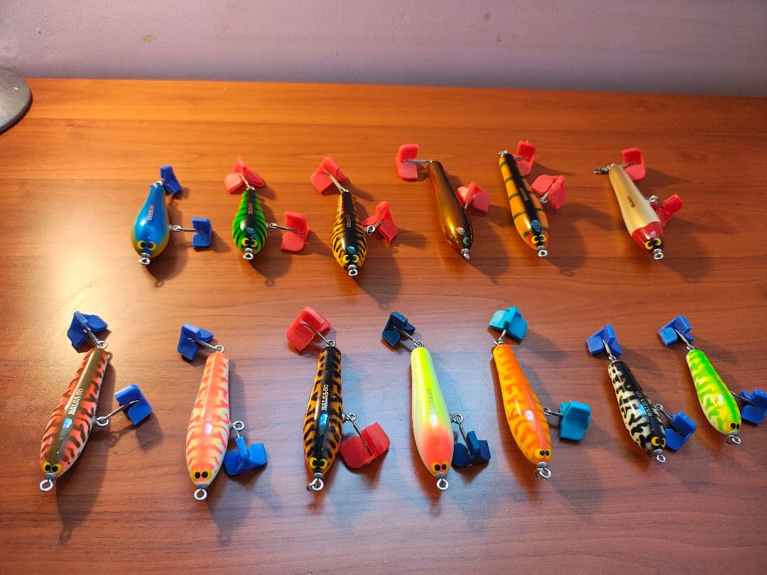 ハ*！様 ザウルス　バルサ50 トップウォーター　ルアーセット