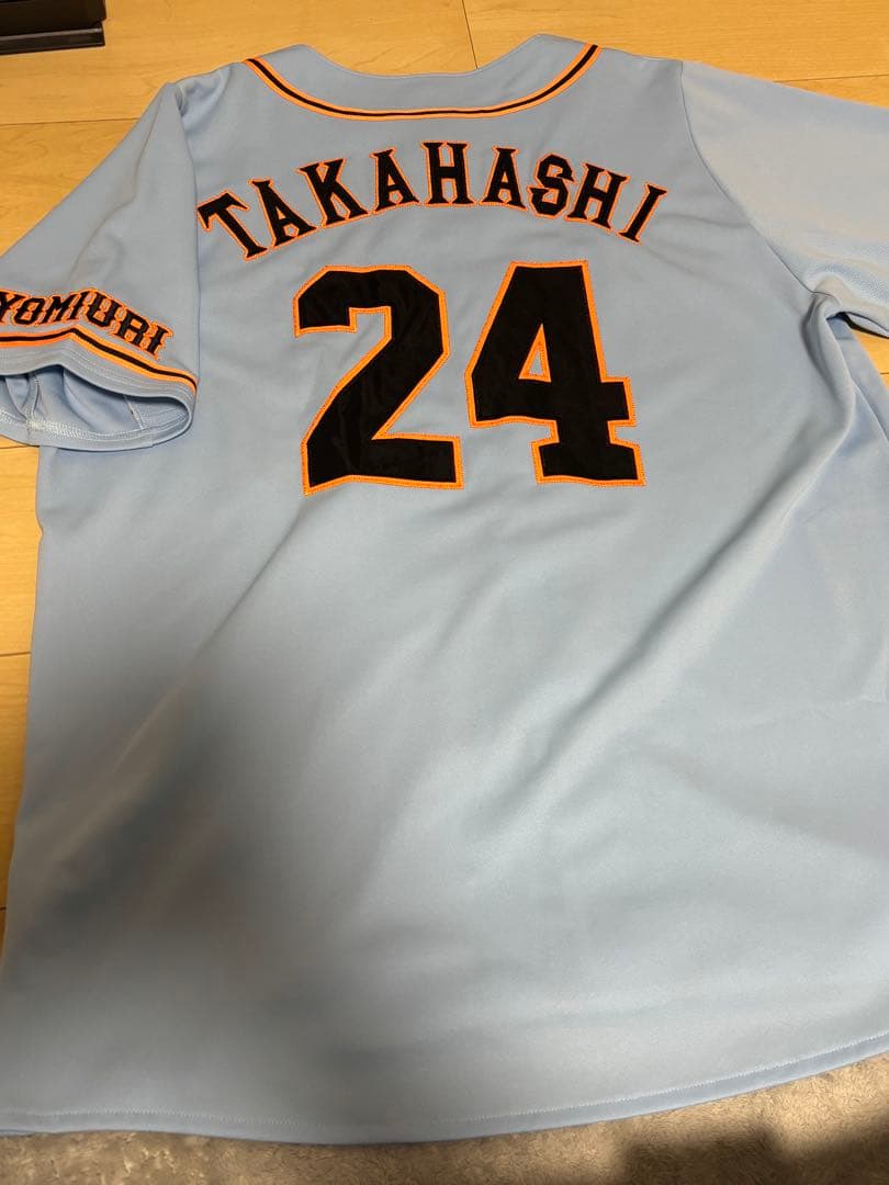 巨人 読売ジャイアンツ 高橋由伸 ユニフォーム ビジター 2014 O XL