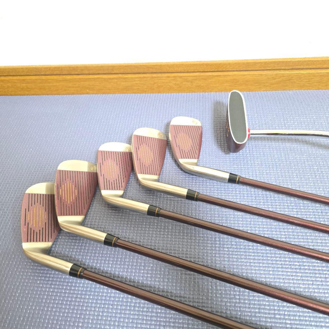 【318】【初心者女性向け】M.U SPORTS レディース ゴルフクラブセット