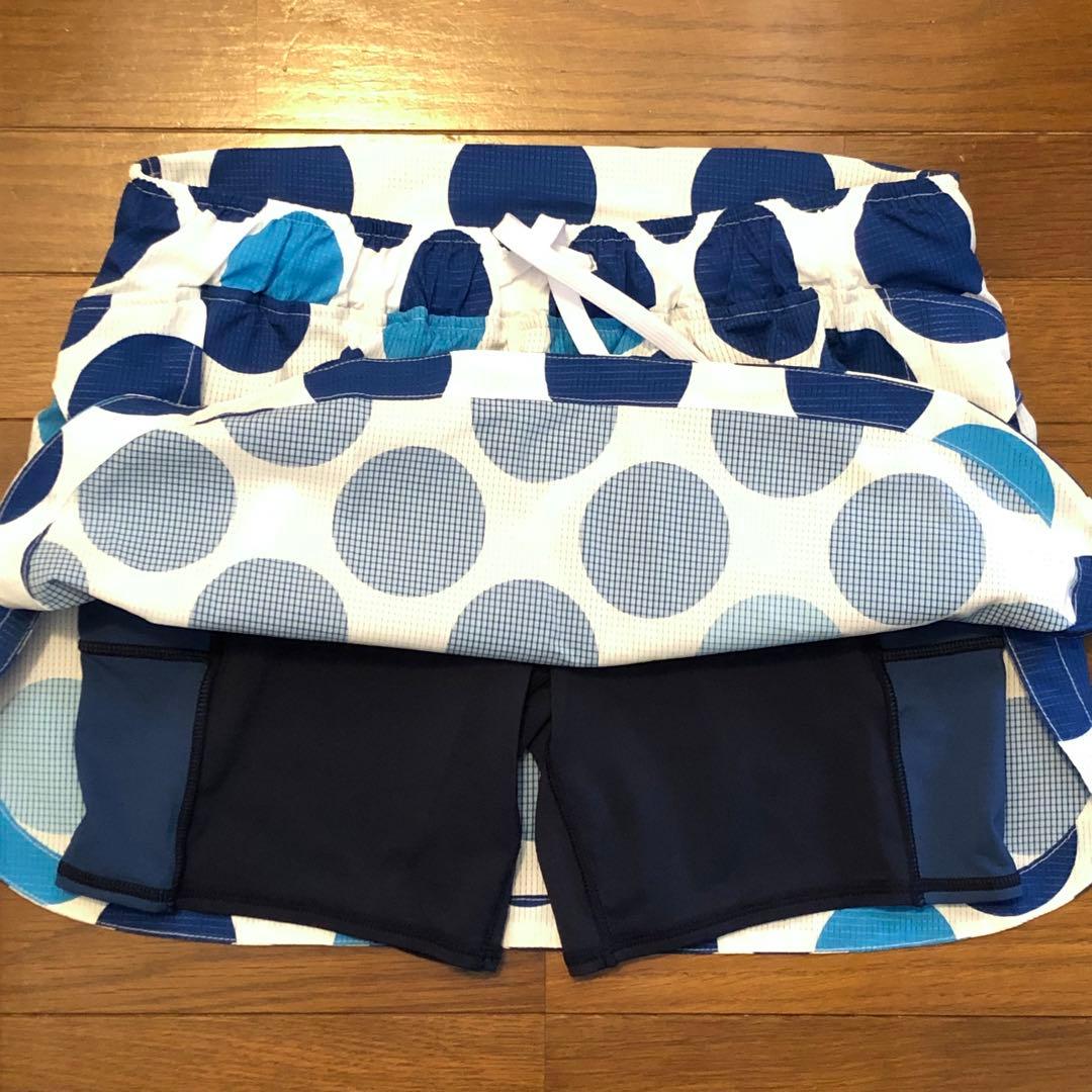 MOUNTAIN MARTIAL ARTS ランニングスカート　ドット柄