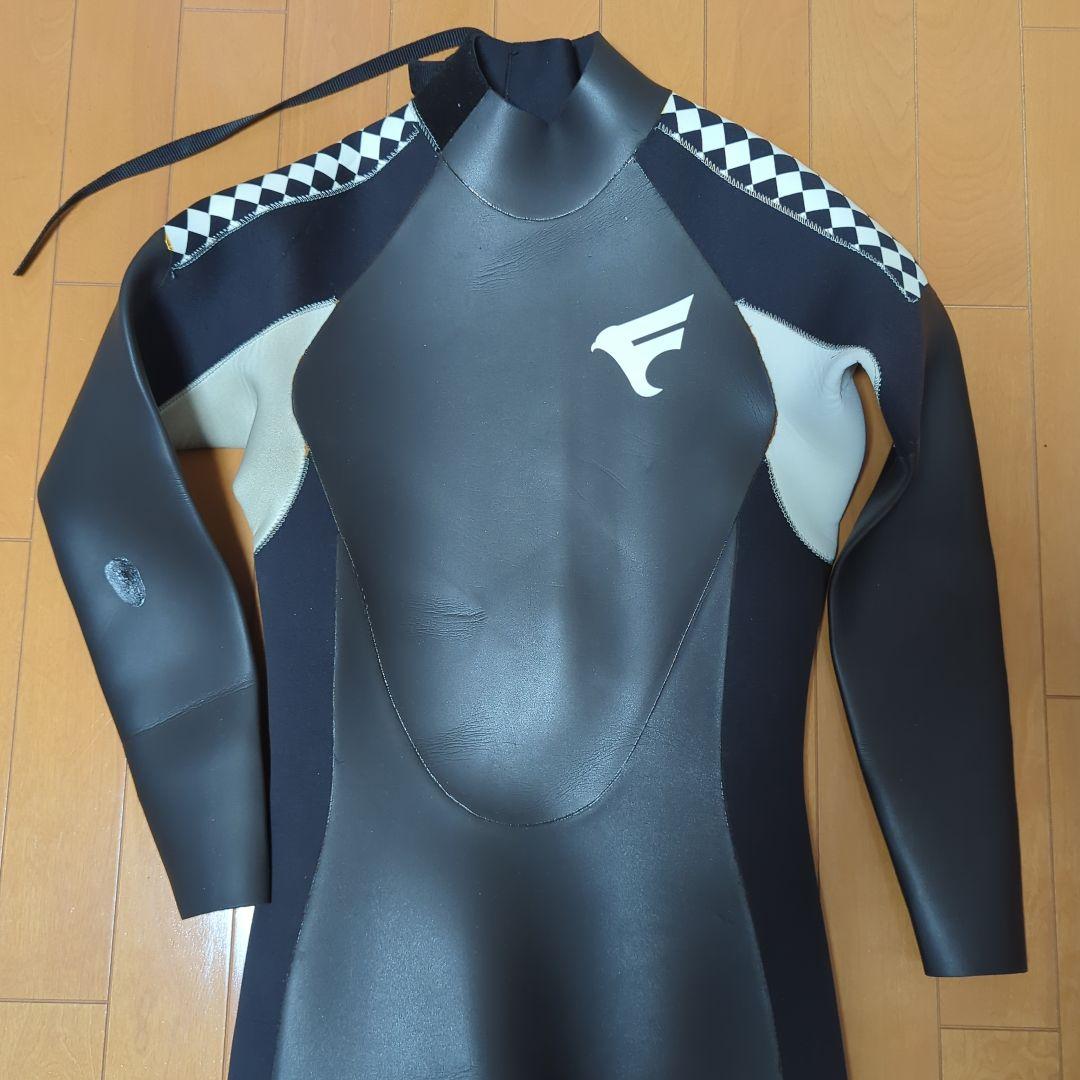 FRQW フルスーツ M ブラック膝パッド付き