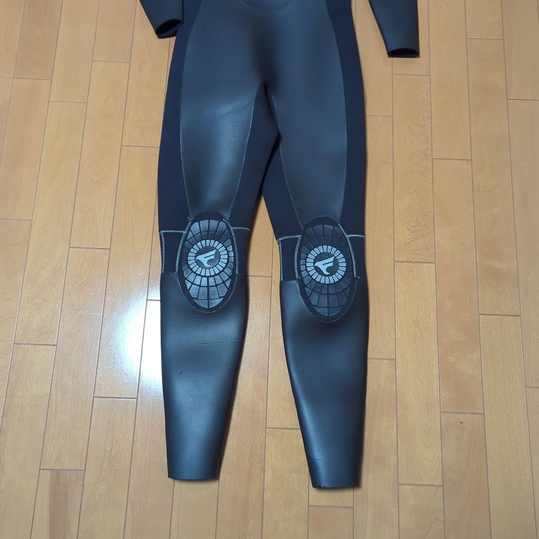 FRQW フルスーツ M ブラック膝パッド付き