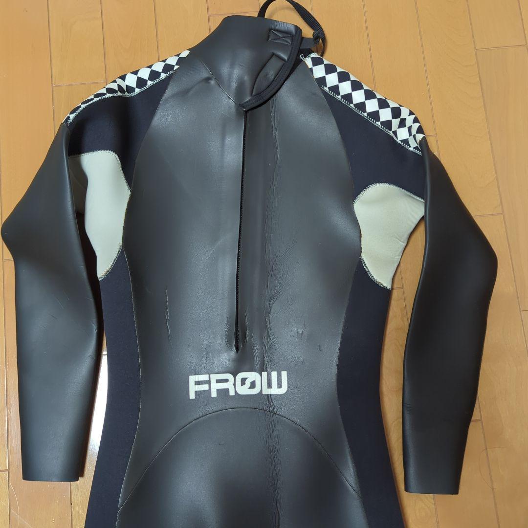 FRQW フルスーツ M ブラック膝パッド付き